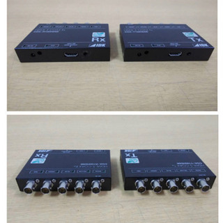 COA-100HDMI HDMI信号同軸延長器2セット　アイディケイ中古現状渡し IDK、HDMI信号送受信器 「HDC-TH100-C」「HDC-RH100-C」を発売