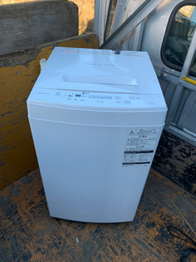洗濯機　東芝TOSHIBA AW-45M5 2017年製　使用可能