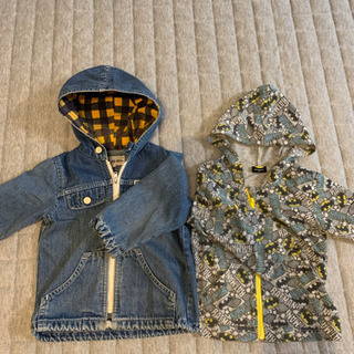 子供服　パーカーの画像