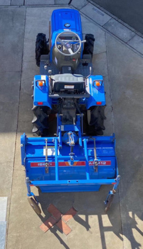 トラクターイセキTM15ディーゼル四駆中古良品稼働時間178h