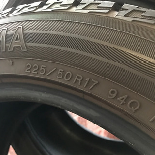 225/50r17  中古スタッドレス2本価格の画像