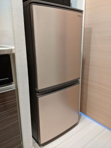 冷蔵庫 2019年式 SHARP SJ-D14E-N 137L