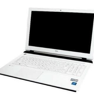 【新品】NEC ノートパソコン LaVie PC-NS100C1W-P2 Windows10 Office ホワイト白 2G増設メモリ付の画像