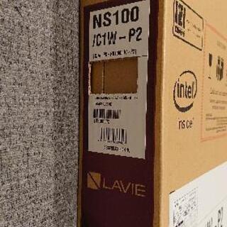 【新品】NEC ノートパソコン LaVie PC-NS100C1W-P2 Windows10 Office ホワイト白 2G増設メモリ付の画像