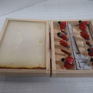 美品 BUNZ　トリマービットセット６．３５ｍｍ　 木工用　12...