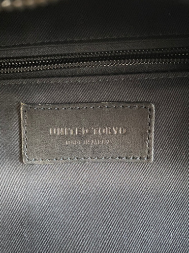 UNITED TOKYO レザーバックパック　美品