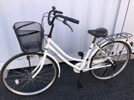 No.162【ギヤなし ノーマルライト】★激安★ 中古自転車 ママチャリ  26インチ 軽整備済み 安い 防犯登録 藤沢 横浜 神奈川