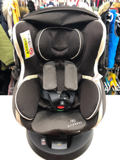 カーメイト エールベベ クルット3iグランス　回転式　ISOFIX取付タイプ　チャイルドシート　新生児～4歳頃