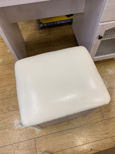 美品 ニトリ デスクドレッサー 椅子付き フローリオ 7080
