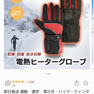 🉐電熱ヒーターグローブ