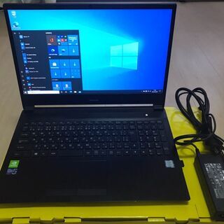 【2020年6月購入 美品】マウスコンピューター 15.6型ノートパソコンCorei7第9世代 