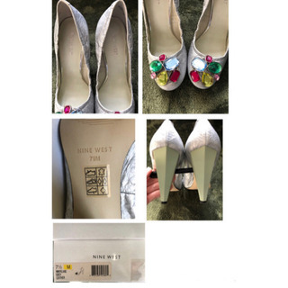NINE WEST パンプス 24.5 cm.の画像