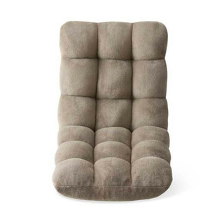 【お譲り先決定】もこもこ座椅子チェア/グレージュ