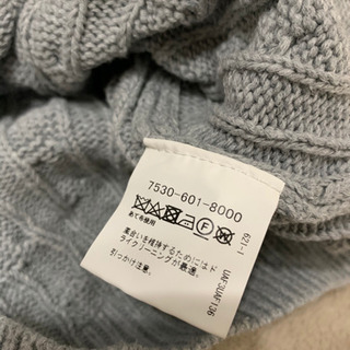 coen ニットトップス　メンズ　綿100%の画像