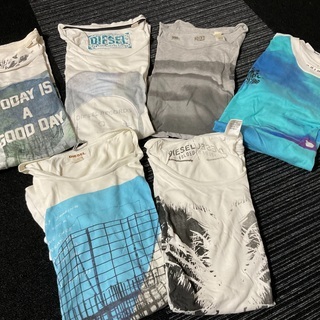ディーゼル　DIESEL　Tシャツ　6枚セット　断捨離まとめ売り...