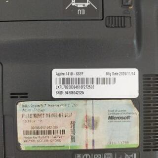 acer　オリンピックedition　ノートパソコン　お譲り先確定の画像
