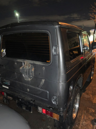 ja11 ジムニー　mtです！　部品取り丸車で売ります！　2