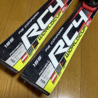 受付終了：スキー フィッシャーWorldCupSL155cm【直接引き取りもしくは着払い可の方】の画像