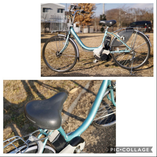 ?首都圏無料配送?⭐️格安⭐ブリヂストン アシスタ 26インチ 3段 4.0Ah ブルー2