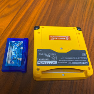 未使用に近い▶︎ゲームボーイアドバンスSP ピカチュー