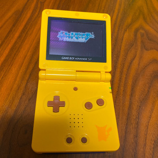 未使用に近い▶︎ゲームボーイアドバンスSP ピカチュー