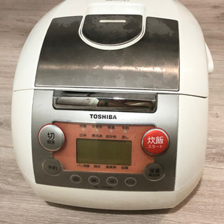 ★お取引中★TOSHIBA 炊飯器 RC-10PMD  ホワイト