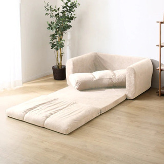 ニトリ　3way ソファベット　2人掛け　の画像