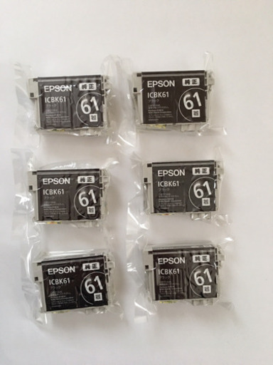 ICBK61 エプソン インクカートリッジ 50個