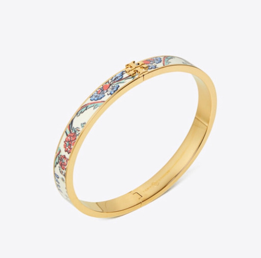 【新品】トリーバーチ キラ プリント エナメル ブレスレット