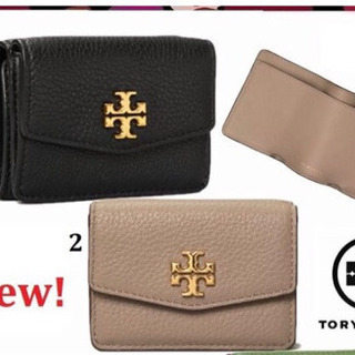【新品 未開封】トリーバーチ ミニ財布 折り畳み 黒