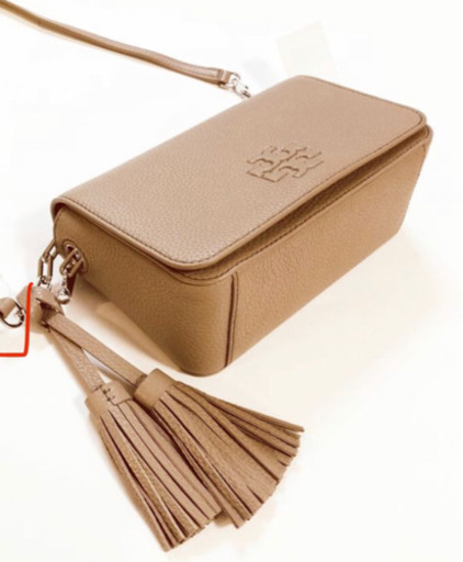 【新品 財布コーデ可 未開封】トリーバーチ ティア ミニ バック フレンチグレー