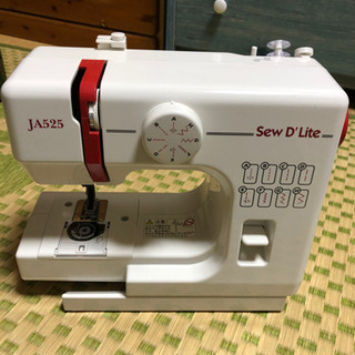 お取引中　未使用品　JANOME コンパクト電動ミシン