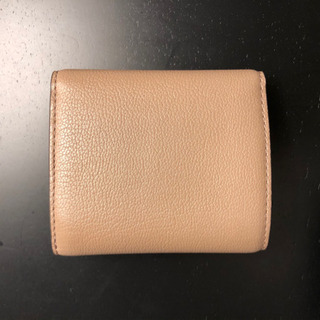 【新品】トリーバーチ 折りたたみ財布 フレンチベージュ系の画像
