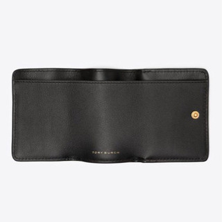 【新品 未開封 日本未発売色】トリーバーチ 折り畳み 三つ折り ミニ財布 薄茶色の画像