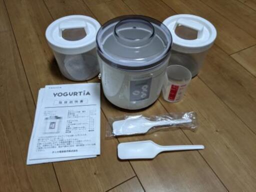 ヨーグルトメーカー ヨーグルティア　スタートセット YM-1200-NW