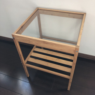 【美品】IKEA NESNA ネスナ サイドテーブル 
