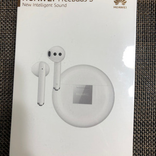 値下げ♪[新品　未開封]HUAWEI FreeBuds3  ホワイト