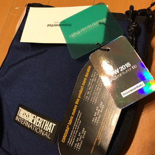 アウトドア 系 バッグ thisisneverthat 新品 未使用 cordura ミニ バッグ bag ポーチ キャンプ 散歩の画像