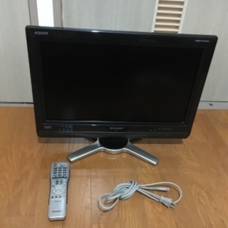 20V型 液晶テレビ AQUOS LC-20D30-B ハイビジョン 