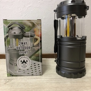 【新品•未使用】2way アウトドアライトの画像