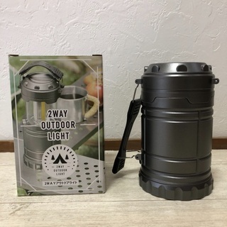 【新品•未使用】2way アウトドアライトの画像