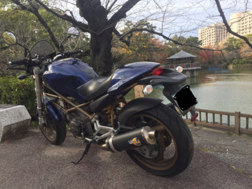 DUCATI MONSTER400 ブルー モンスター ドゥカティ 検残 1年 14千km