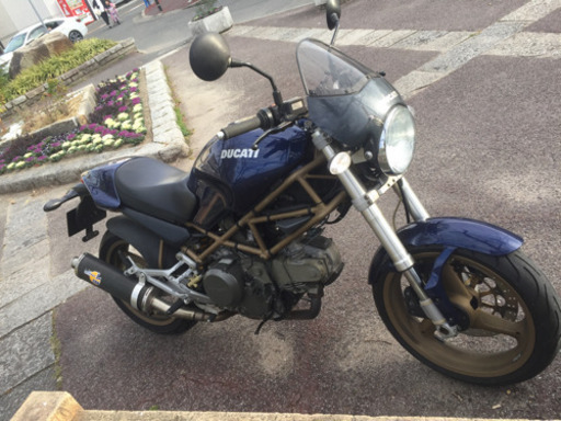 DUCATI MONSTER400 ブルー モンスター ドゥカティ 検残 1年 14千km