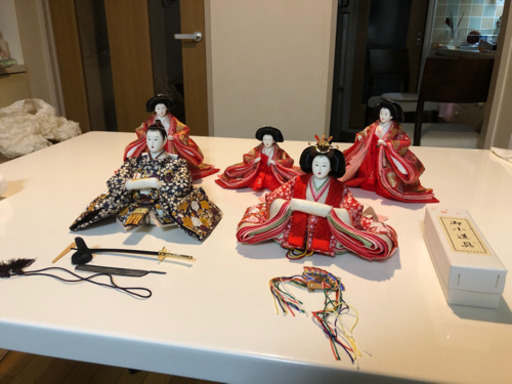 雛人形 ひな人形 ひな祭り 5体 444