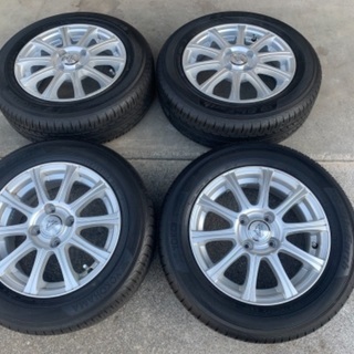 ヨコハマ　ブルーアース　175/65-14 社外アルミホイール付　中古品