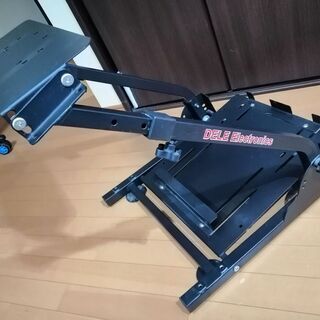 ハンコン用レーシングホイールスタンド T500・T300・T-GT・G25他ステアリングコントローラーコックピットフレームの画像