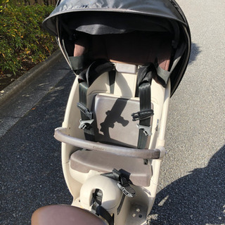 美品】本日1/10引取限定！純正レインカバー付パナソニック子乗せ電動