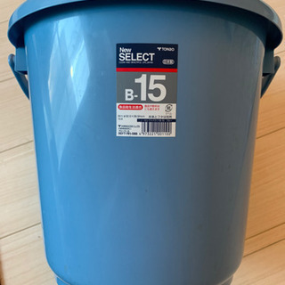 バケツ　15リットル　プラスチックの画像