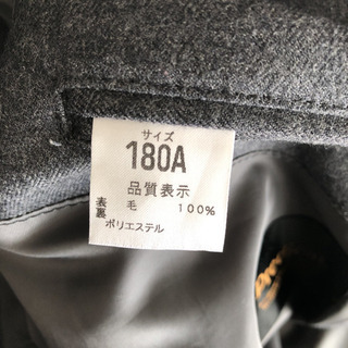 高校制服　ジャケット　グレーの画像