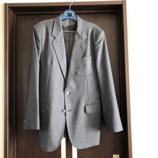 高校制服　ジャケット　グレー